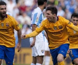 FC Barcelona venció este sábado en campo del Málaga por 2-1, en la vigésimoprimera jornada.