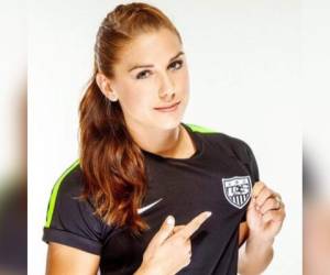 Alex Morgan, delantera estadounidense (Foto: Internet)