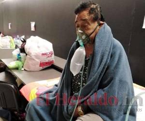 Carlos Guerra fue hospitalizado en el triaje del Centro Cívico Gubernamental, luego pasó al Hospital del Tórax.