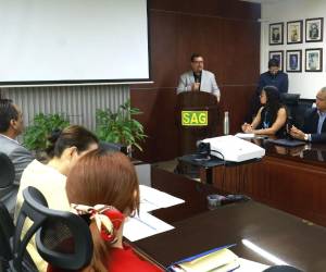 El titular de la SAG, Moisés Abraham Molina presentó la propuesta para hacerle frente a la inseguridad alimentaria ante representantes de la ONU.