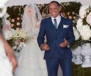 La pareja llevaba unos meses saliendo cuando decidieron unir sus vidas en sagrado matrimonio. Foto: Instagram