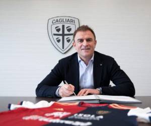 Leonardo Semplici, nuevo entrenador del Cagliari, firmó contrato hasta junio de 2022. Foto: @SoyCalcio en Twitter