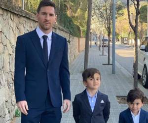 Thiago, hijo mayor de Messi, ha sido tendencia en las redes sociales por la travesura que realizó con sus padres. Foto: Instagram