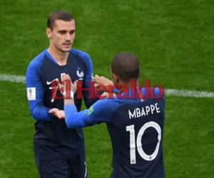 Griezmann y Mbappé, dos de las estrellas de Francia en el Mundial Rusia 2018. (AFP)