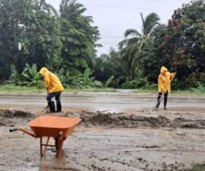 Las fuertes lluvias en la zona norte del país causaron inundaciones, la alerta verde ya se suspendió.