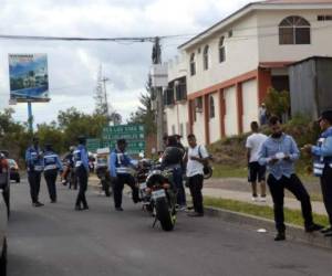 Se trata del conector que desde el bulevar Kennedy conduce hacia el anillo periférico con dirección a la UNAH.