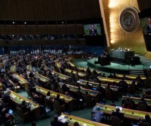 Asamblea General de la ONU. Foto: AFP