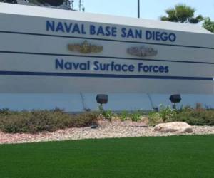 La base naval de San Diego reforzó sus medidas de seguridad.