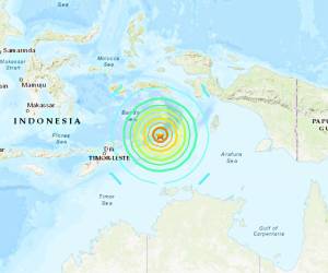 El epicentro del terremoto se situó a 427 kilómetros al sur de la isla indonesia de Ambon, a una profundidad de 95 kilómetros.