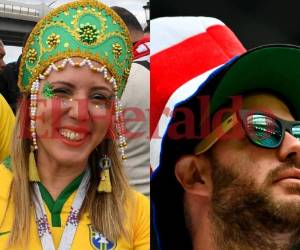 Los aficionados han disfrutado al máximo del encuentro entre Brasil y Costa Rica en el Mundial Rusia 2018. Foto: Agencia AFP