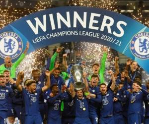 El Chelsea conquistó su segunda Champions League de la historia luego de vencer 1-0 al Manchester City con gol de Kai Havertz. Foto: AFP
