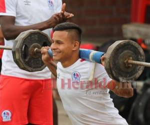 El 'Patón' Mejía firmó por cuatro torneos con los merengues y dentro del contrato hay una cláusula que le permite salir al extranjero en caso de recibir alguna oferta. Foto: David Romero | EL HERALDO