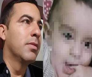 Manuel Martínez y su hijo de dos años, Eduardo Rivera, fallecieron en el accidente de tránsito.
