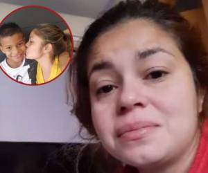 Con un sentido mensaje a través de Facebook, la joven madre -radicada en España- reiteró un llamado para que le regresen a su pequeño.