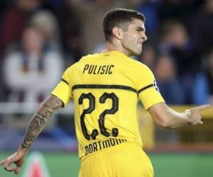 El fichaje de Pulisic por el Chelsea se hizo oficial este 2 de enero, pero el americano seguirá jugando para el Dortmund hasta verano. Foto: AFP