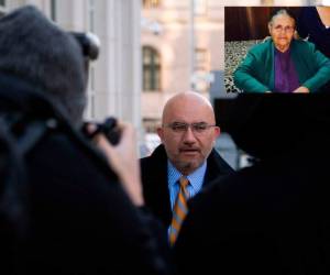 El abogado Eduardo Balarezo, forma parte de la defensa que pidió ayuda para la familia de 'El Chapo'. Foto AFP