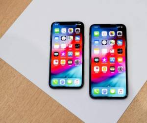 El Xs y el Xs Max estarán disponibles para encargos anticipados a partir del viernes con entrega a partir del 21 de septiembre. Foto: AFP