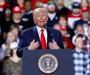 'Ni siquiera parece que nos estén haciendo un impeachment. El país va mejor que nunca, no hemos hecho nada incorrecto y en el partido estamos más unidos que nunca', dijo el mandatario. Foto: AFP.