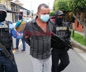 La Fuerza Nacional Antimaras y Pandillas y las Policía Nacional realizó la captura este jueves.