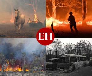 Australia ha lanzado una operación de rescate a gran escala para ayudar a las miles de personas que, huyendo de los incendios que asolan varias zonas del país y lugares turísticos, pasaron la noche de Año Nuevo refugiadas en las playas. Foto: AP.