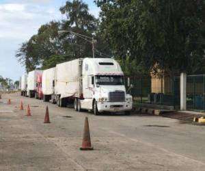 Los camiones llegarán la noche de este martes a Juticalpa, Olancho.