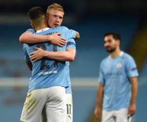 Los dirigdos por Pep Guardiola se medirán ante el Olympique de Lyon el próximo viernes en Lisboa. Foto AFP