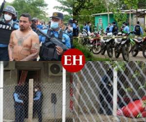 La Policía Nacional desmanteló la tarde de este miércoles un presunto centro de almacenamiento, procesamiento y distribución de droga de la Mara Salvatrucha (MS-13). Fotos: Grupo Opsa.