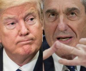 Donald Trump está en la mira de una investigación por presunta obstrucción a la justicia ligada al caso de los nexos de su campaña con los rusos. Las pesquisas son lideradas por el fiscal especial, Robert Mueller. Foto: Agencia AFP.