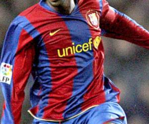 Yaya Touré en su paso por el FC Barcelona (Foto: Agencias)
