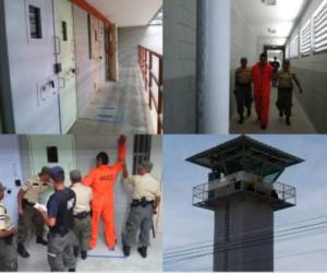 El Pozo, en Ilama, Santa Bárbara, fue inaugurado en 2016, mientras que La Tolva, en Morocelí, El Paraíso, entró en función en 2017. Estas son las dos cárceles de máxima seguridad que tiene Honduras. Foto: EL HERALDO.