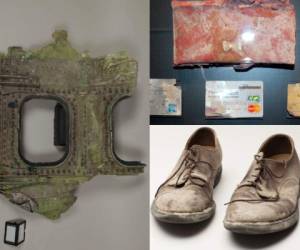 Estos son algunos objetos que se encontraron días después del atentado en las Torres Gemelas. Fotos National September 11 Memorial & Museum / Vía Infobae
