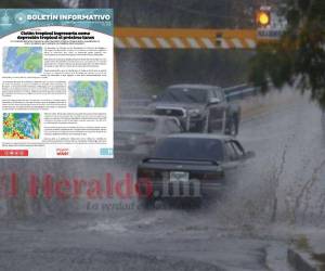 La depresión tropical ingresaría al país por el sur de Olancho y el norte de Choluteca, según pronósticos de Choluteca.
