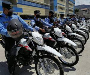 Los vehículos de dos ruedas le permitirán a los agentes policiales realizar operaciones en diferentes puntos del país.