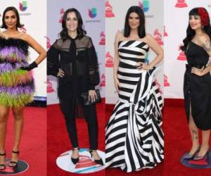Los Latin Grammy 2019 se celebran esta noche en Las Vegas, Estados Unidos, y para calentar motores les presentamos a los famosos peores vestidos de los últimos cuatro años. Fotos: Agencias AFP/ AP.