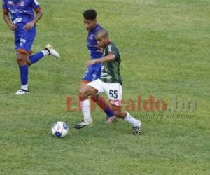 Isaac Castillo ha causado mucha sensación entre la afición del Marathón por su entusiasmo y atrevimiento con el balón en los pies. Foto: Neptalí Romero | Grupo OPSA