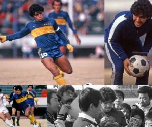 Estas son las mejores imágenes captadas por el fotógrafo Masahide Tomikoshi durante la gira del Boca Juniors por Japón en 1982. Fotos Masahide Tomikoshi