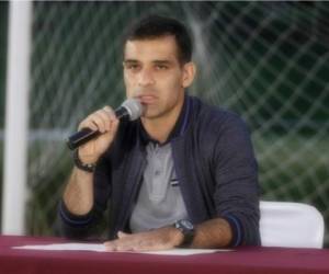 Márquez brindó una conferencia de prensa esta noche en la ciudad deportiva del Atlas en Guadalajara. Foto: Agencias.