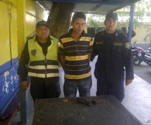 Irvin Alvarado Peña será remitido a la Fiscalía por portación ilegal de armas.