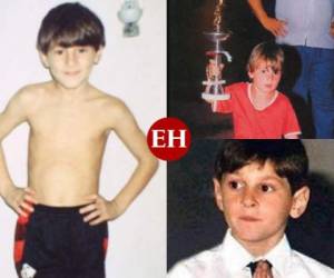 Así fue la infancia de Lionel Messi, estrella del Barcelona que este lunes está cumpliendo 32 años de edad. Foto: cortesía.