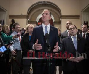 Schiff lideró las investigación contra Trump en la Cámara de Representantes, como presidente del Comité de Inteligencia. AP.