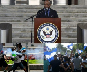 El Departamento de Estado del gobierno del presidente Donald Trump aseguró que considerará seguir con sanciones dirigidas a funcionarios de Nicaragua. Foto: Agenda AFP