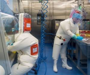 'Sin autorización, ni un mosquito podría entrar en el laboratorio' dijo Yuan Zhiming, director del Laboratorio Nacional de Bioseguridad. Foto: AFP