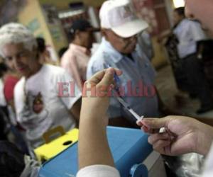 La vacuna contra la influenza A H1N1 se aplicará a partir del lunes 14 de mayo en Tegucigalpa, San Pedro Sula y en Cortés. Foto: EL HERALDO