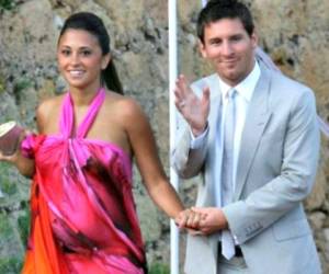 Antonella Rocuzzo y Leo Messi, los protagonistas de la boda del año. (Foto: Redes)