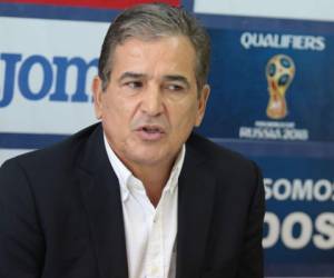 Jorge Luis Pinto, técnico de Honduras, no comparte la idea de ampliar la cantidad de equipos en el Mundial-2026 (Foto: EL HERALDO)