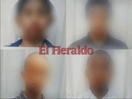 Los cuatro menores son presuntos miembros de la pandilla 18.