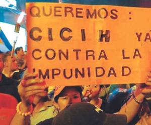 La CICIH ha sido una demanda constante de la población.