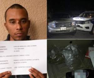 Carlos Arnaldo Lobo, hijo del 'Negro' Lobo, el primer narcotraficante extraditado a Estados Unidos, fue capturado en Roatán después de atropellar a una joven y huir de los policías.