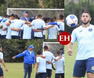 El elenco motaguënse continuó este viernes con sus entrenamientos en su sede en Amarateca con un solo objetivo: afinar detalles para levantar la copa 18 de su historia, en mayo de 2020. Fotos: Ronal Aceituno / EL HERALDO.