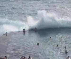 Las víctimas fueron sorprendidas mientras se bañaban en una piscina natural de Isla Cangrejo.